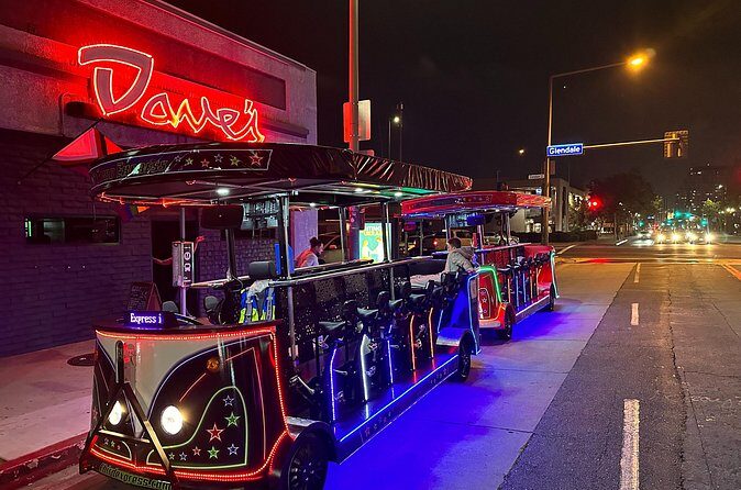 2 Hours Party Bike Pub Crawl Tour in Glendale California - Stop 2: Gold Rail Bar for the second-round change of pace