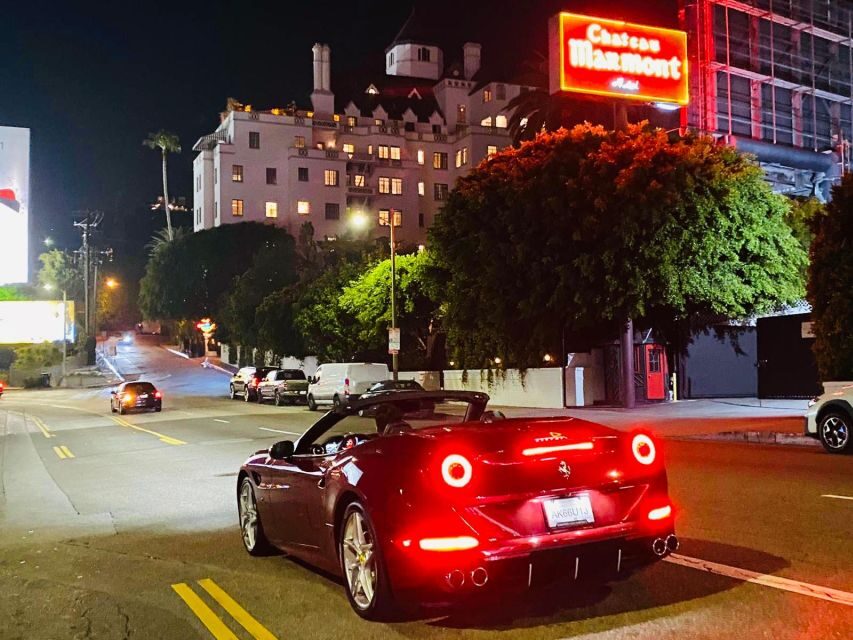 20 Min Ferrari tour in Hollywood (Drive or Be driven) - Meeting Point at Hollywood and Highland: Easy to Find, Still Plan Smart