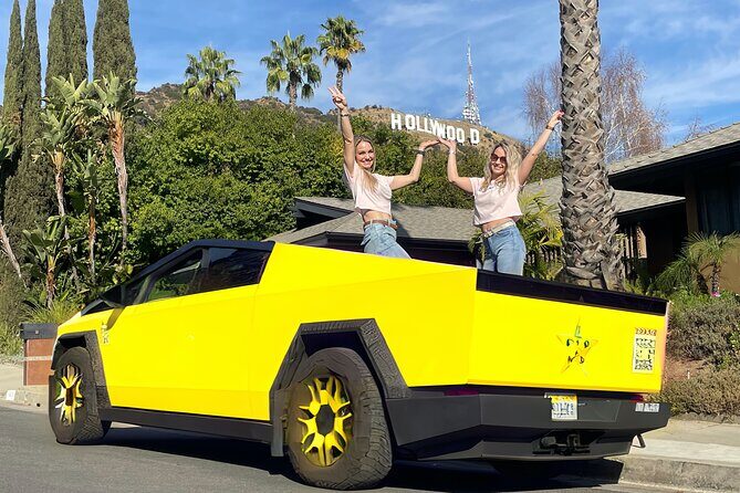 50-Minute Driving Tour: Explore Hollywood in a Cybertruck - Meeting at 6808 Hollywood Blvd and Choosing Drive vs Copilot