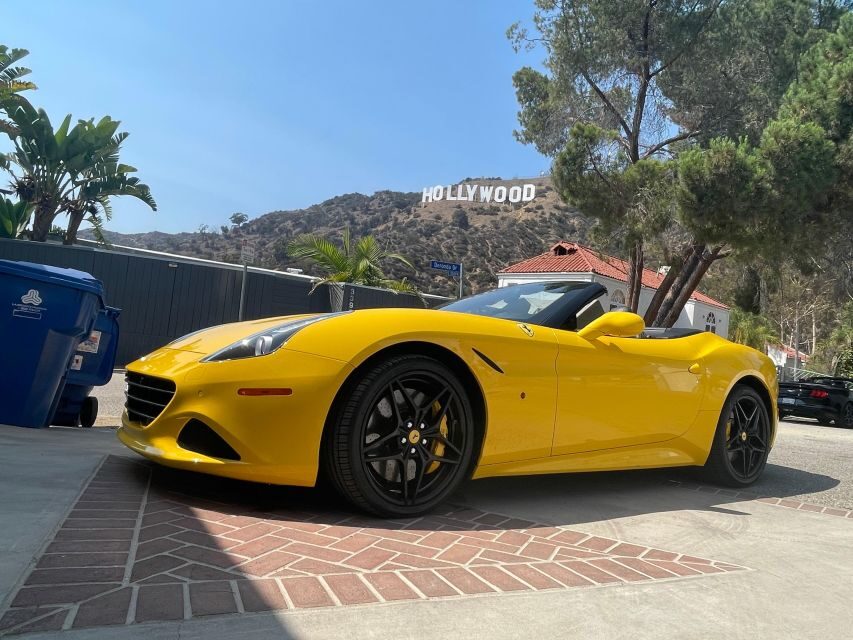 Hollywood: 30 min Hollywood Sign Ferrari Tour - Who this tour suits best