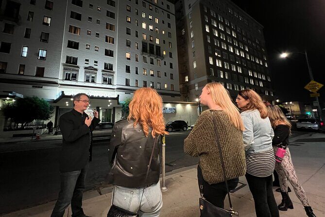 Hollywood Boulevard Ghost Walk - Hollywood Wax Museum location: from Cafe Montmartre to present-day acting school