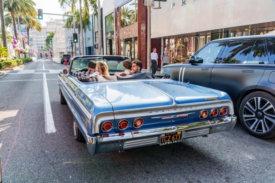 Hollywood: Oscars Tour in a 1964 Impala Lowrider - Getting the Best Photos: Small Planning That Pays Off