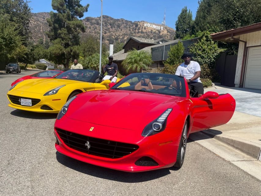 Hollywood Sign 50 Min Ferrari tour (drive or be driven) - Meet at Hollywood and Highland, then get rolling fast