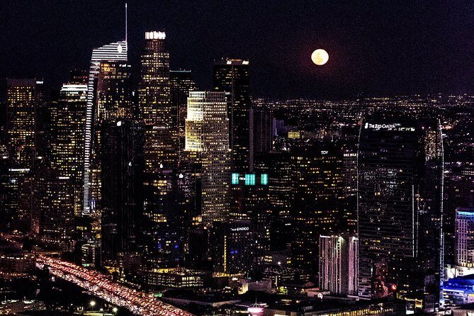 Hooray for Hollywood: 35-Minute Helicopter Tour - Downtown LA Skyline Glint in Californian Sun