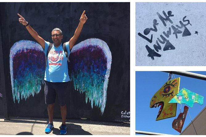 LA Arts District Tour - Stops 2 and 3: Wings at GlobalAngelWingsProject and the Bloom at Joel Bloom Square
