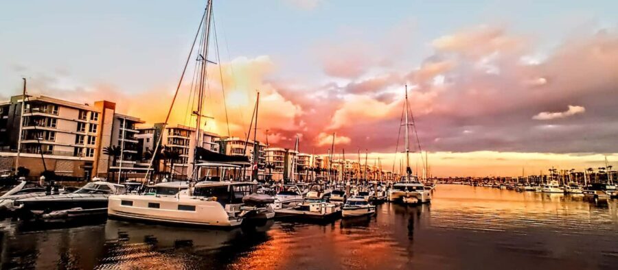 Los Angeles #1: Luxury Boat Cruise-Wine, Cheese & Sea Lions - Marina del Rey from the water: why this silent boat matters