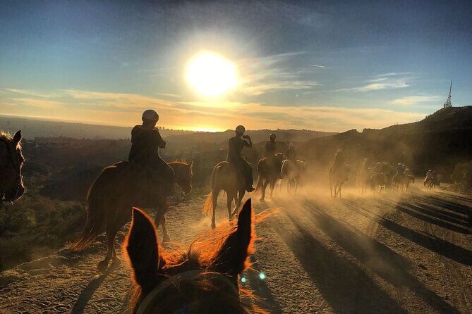 Mulholland Trail Horseback Tour - Safety on Steep Paths: Helmet Use, Reins, and the Heights Factor